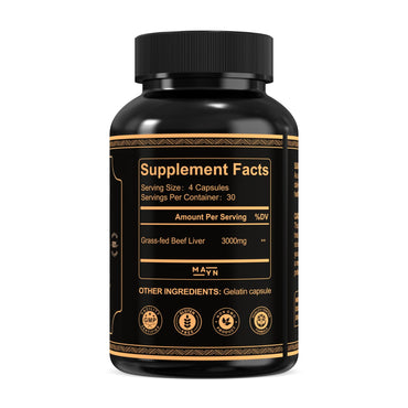 Beef Liver Capsules 3000mg