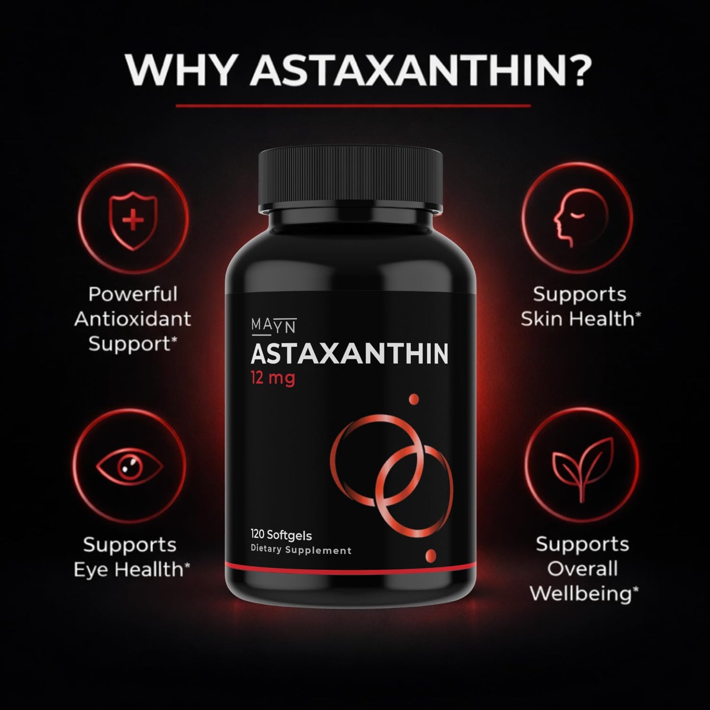 Astaxanthin 12mg