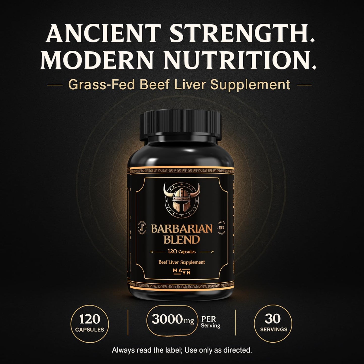 Beef Liver Capsules 3000mg