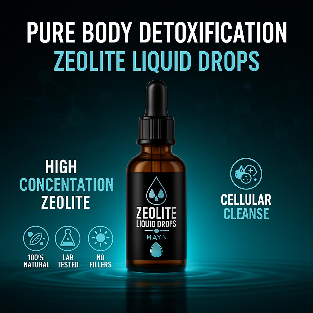 Zeolite Detox Liquid Drops