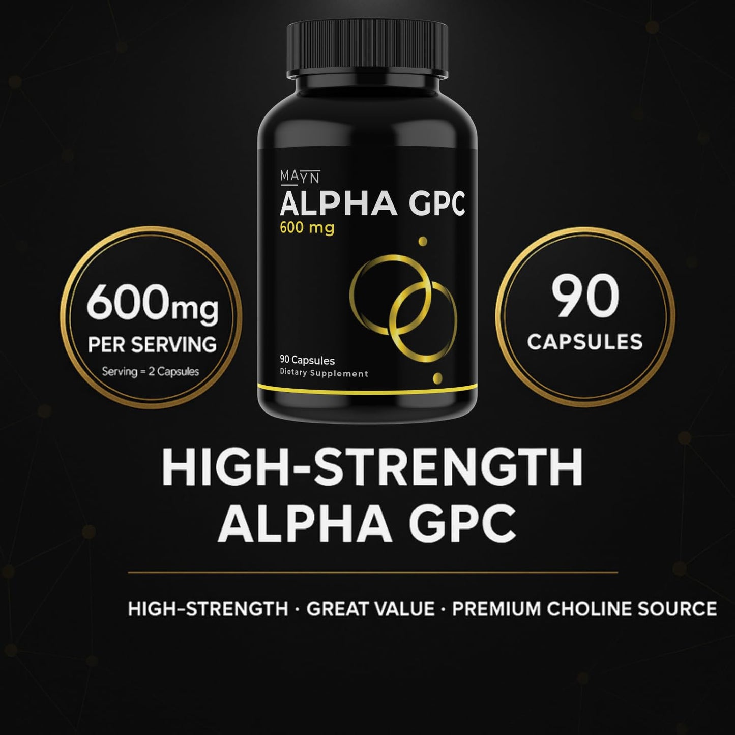 Alpha GPC 600mg