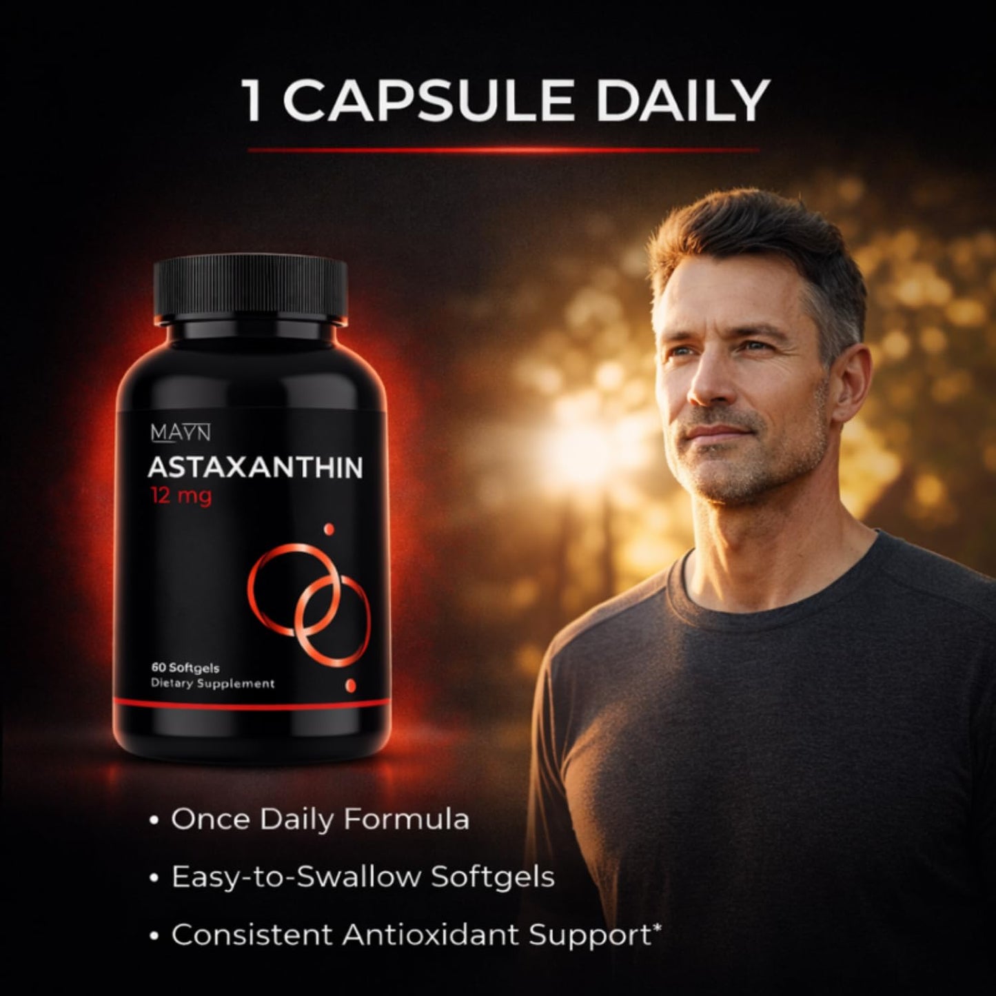 Astaxanthin 12mg – Softgels