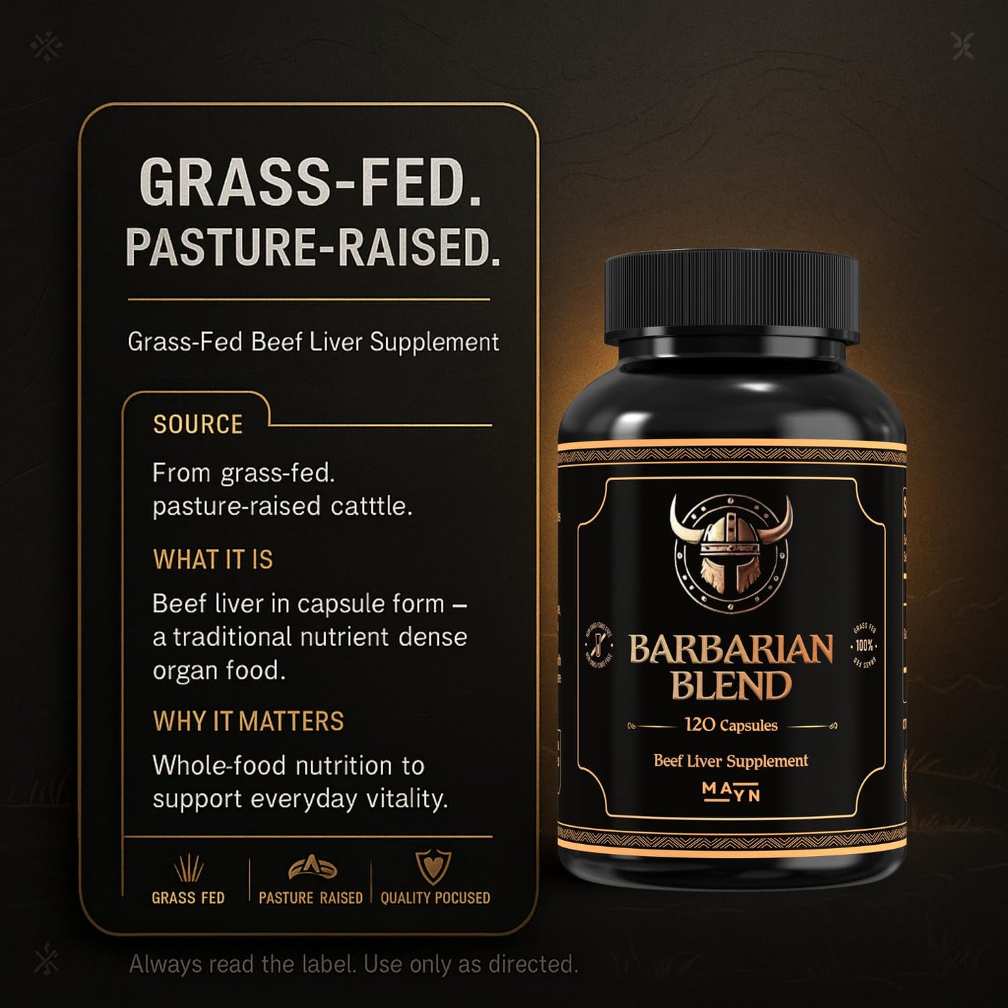 Beef Liver Capsules 3000mg