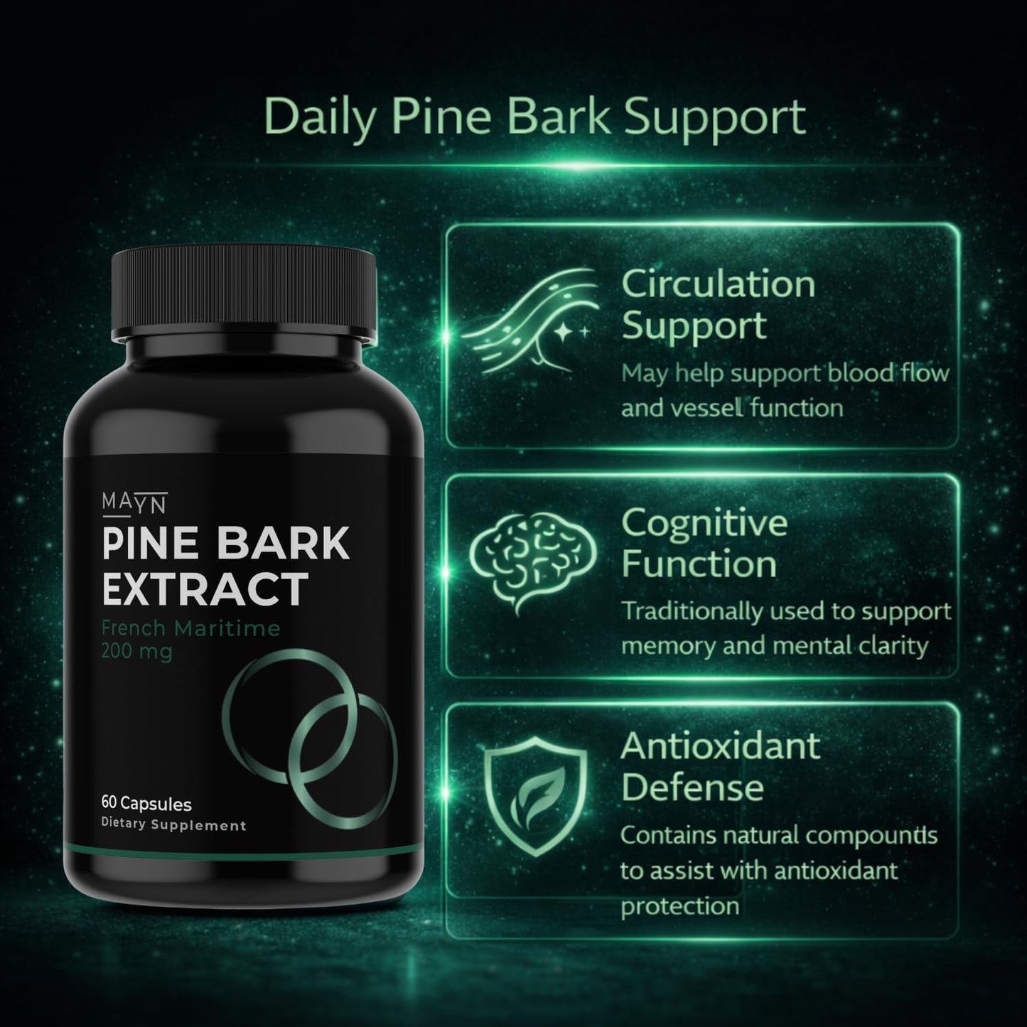 Pine Bark Extract 200mg