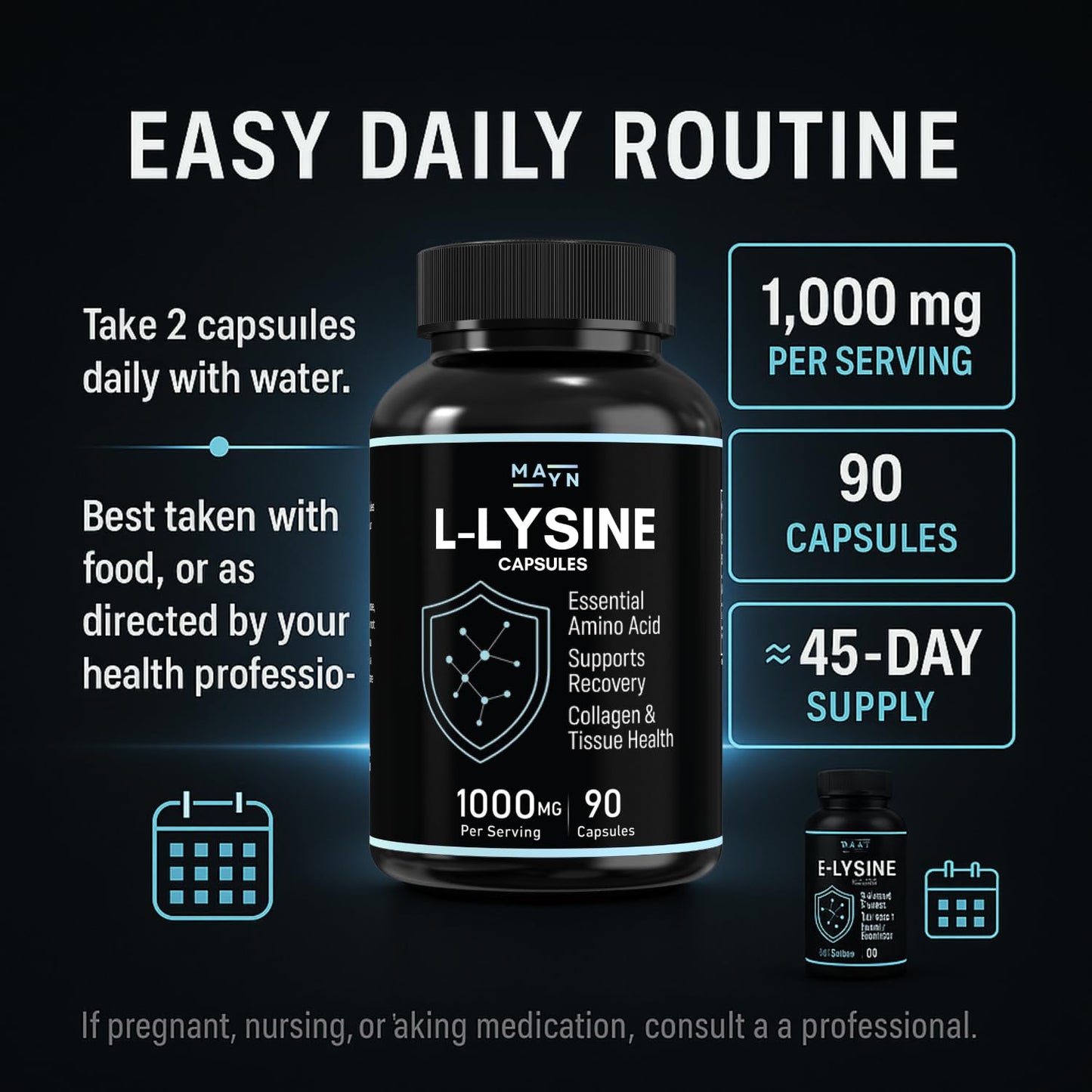 L-Lysine 1000mg