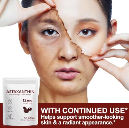 Astaxanthin 12mg - 120 Softgels