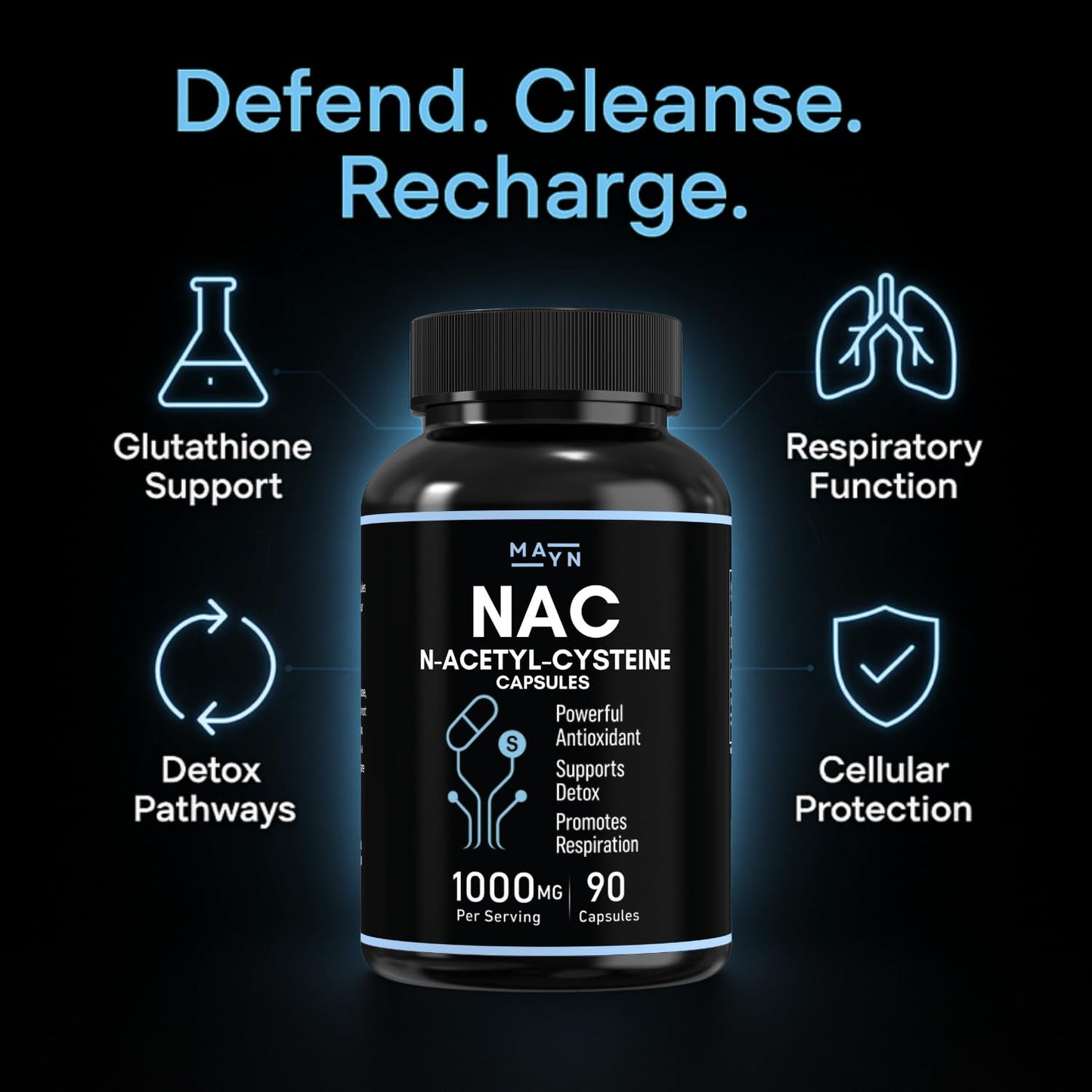 N-Acetyl-Cysteine NAC 1000mg