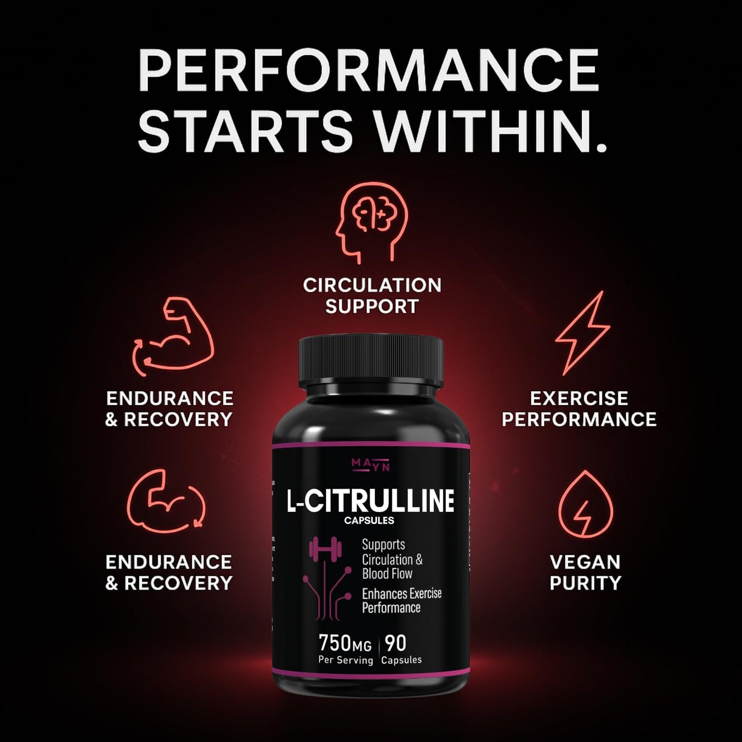 L-Citrulline 750mg