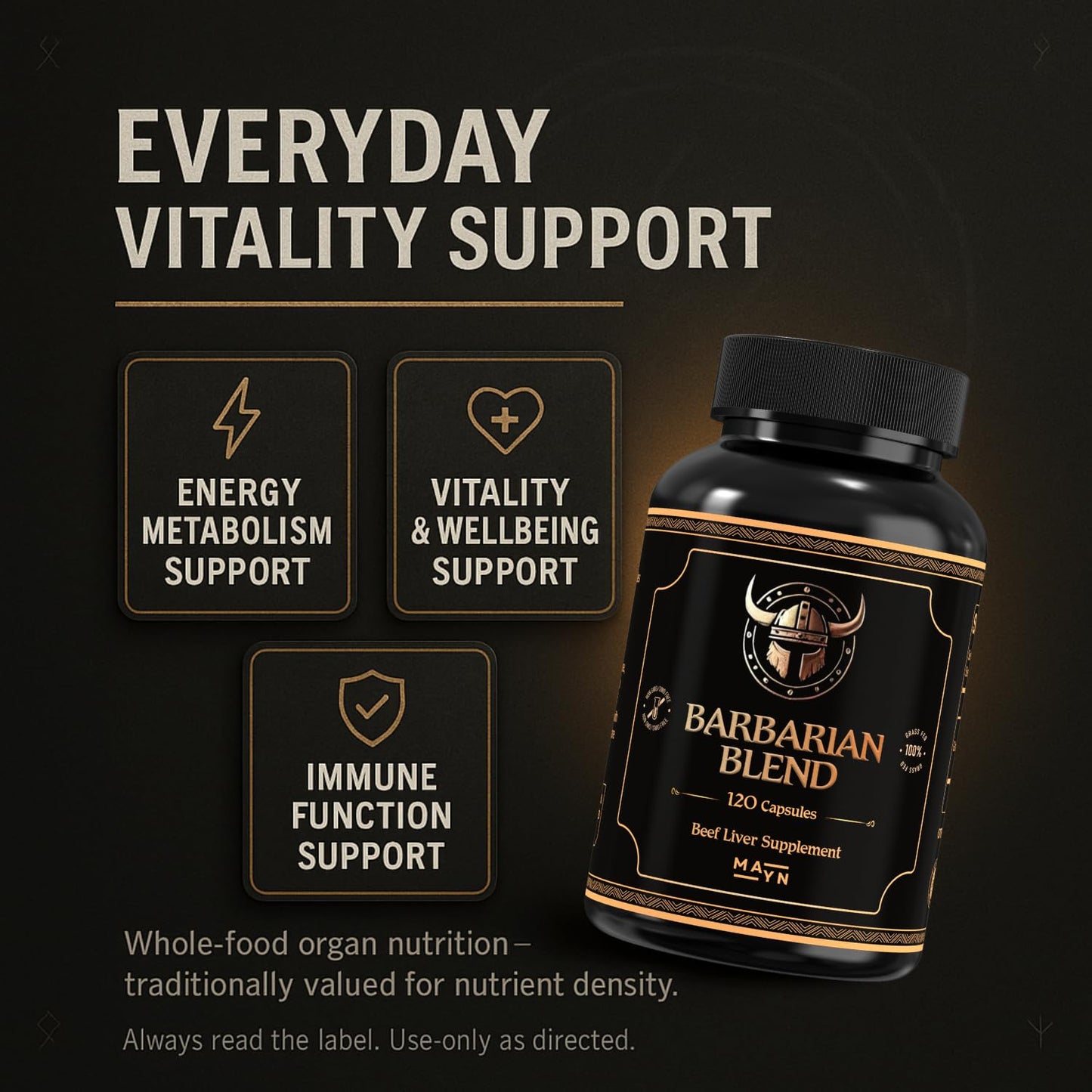 Beef Liver Capsules 3000mg