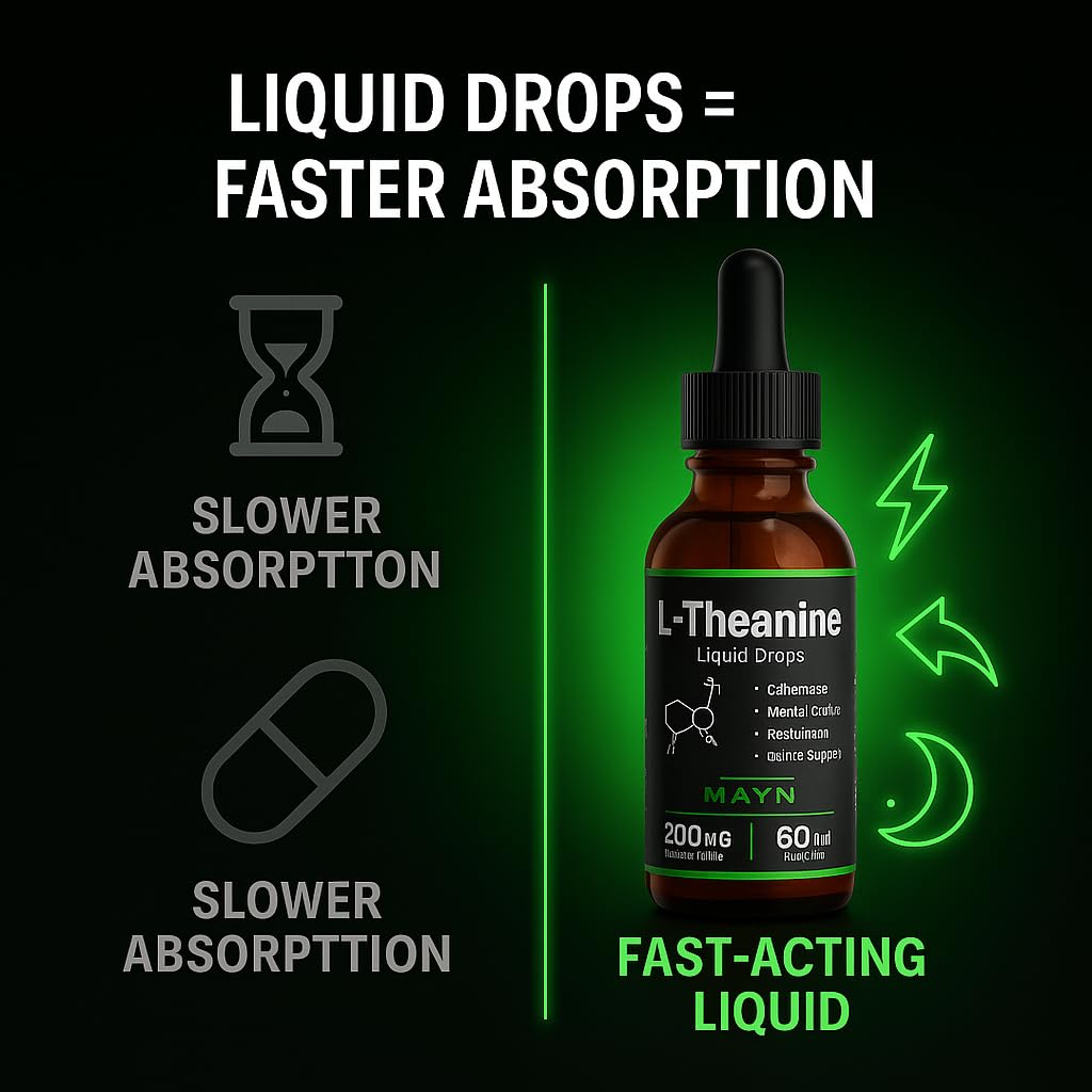 L-Theanine Liquid Drops 200mg