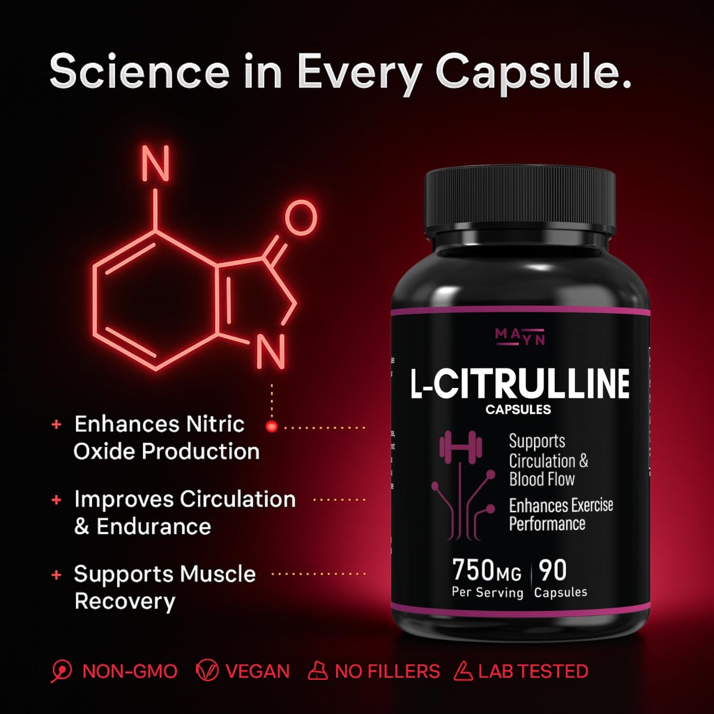 L-Citrulline 750mg