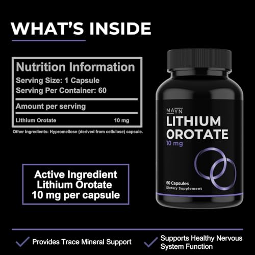 Lithium Orotate 10mg
