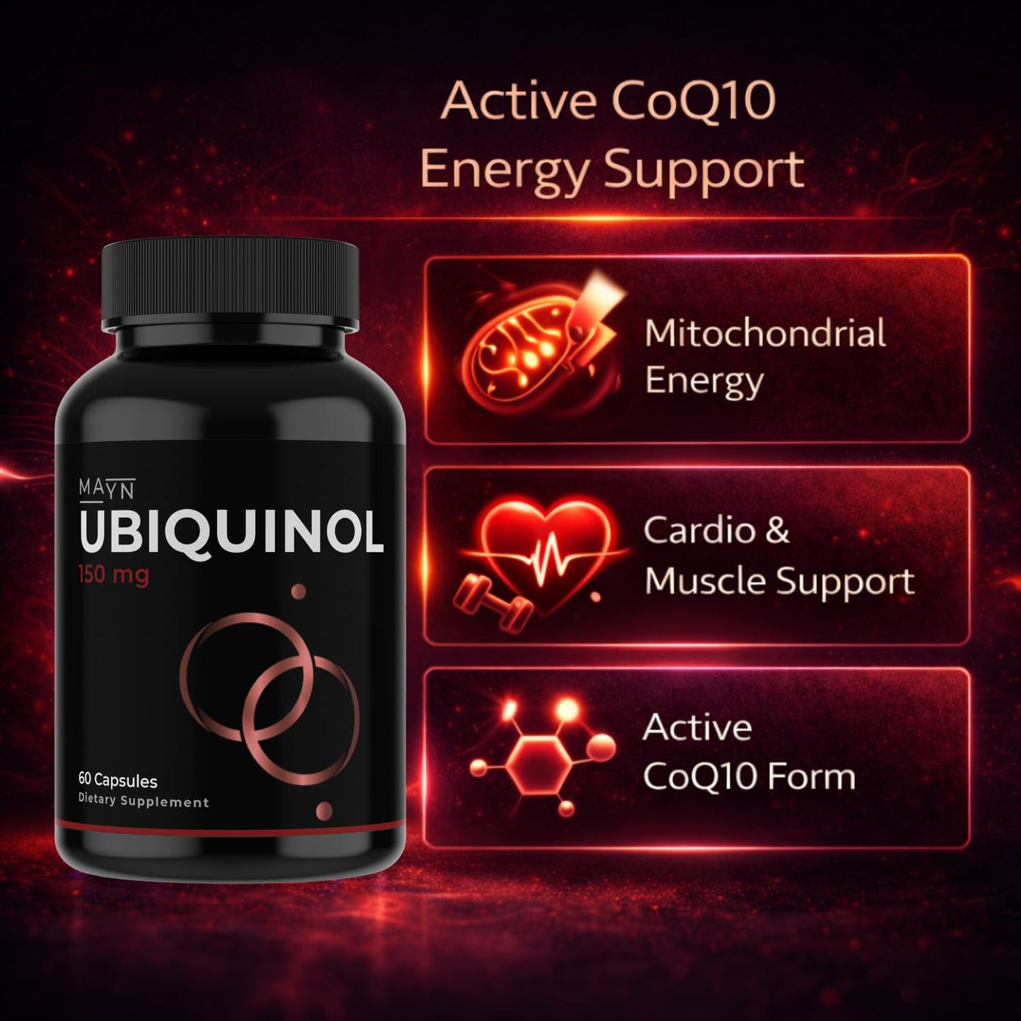 Ubiquinol 100mg