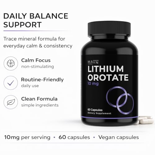 Lithium Orotate 10mg
