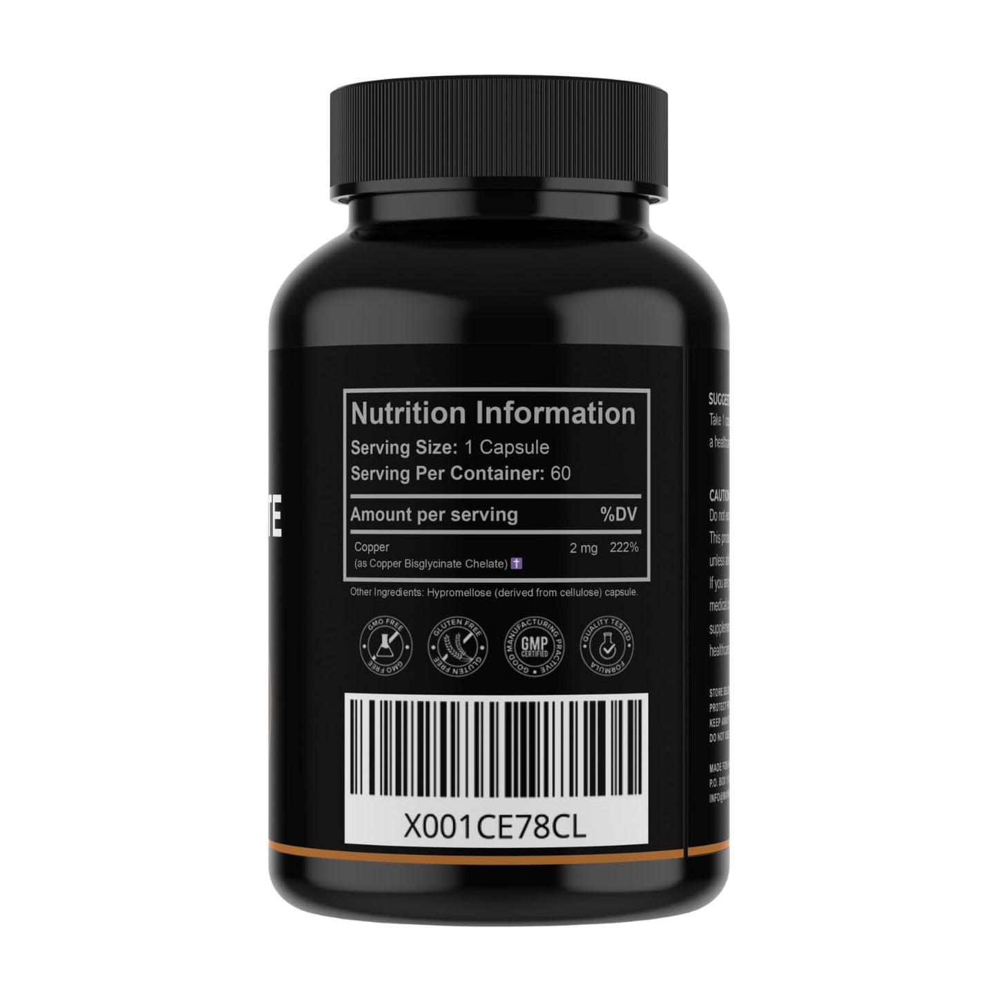 Copper Bisglycinate 2mg