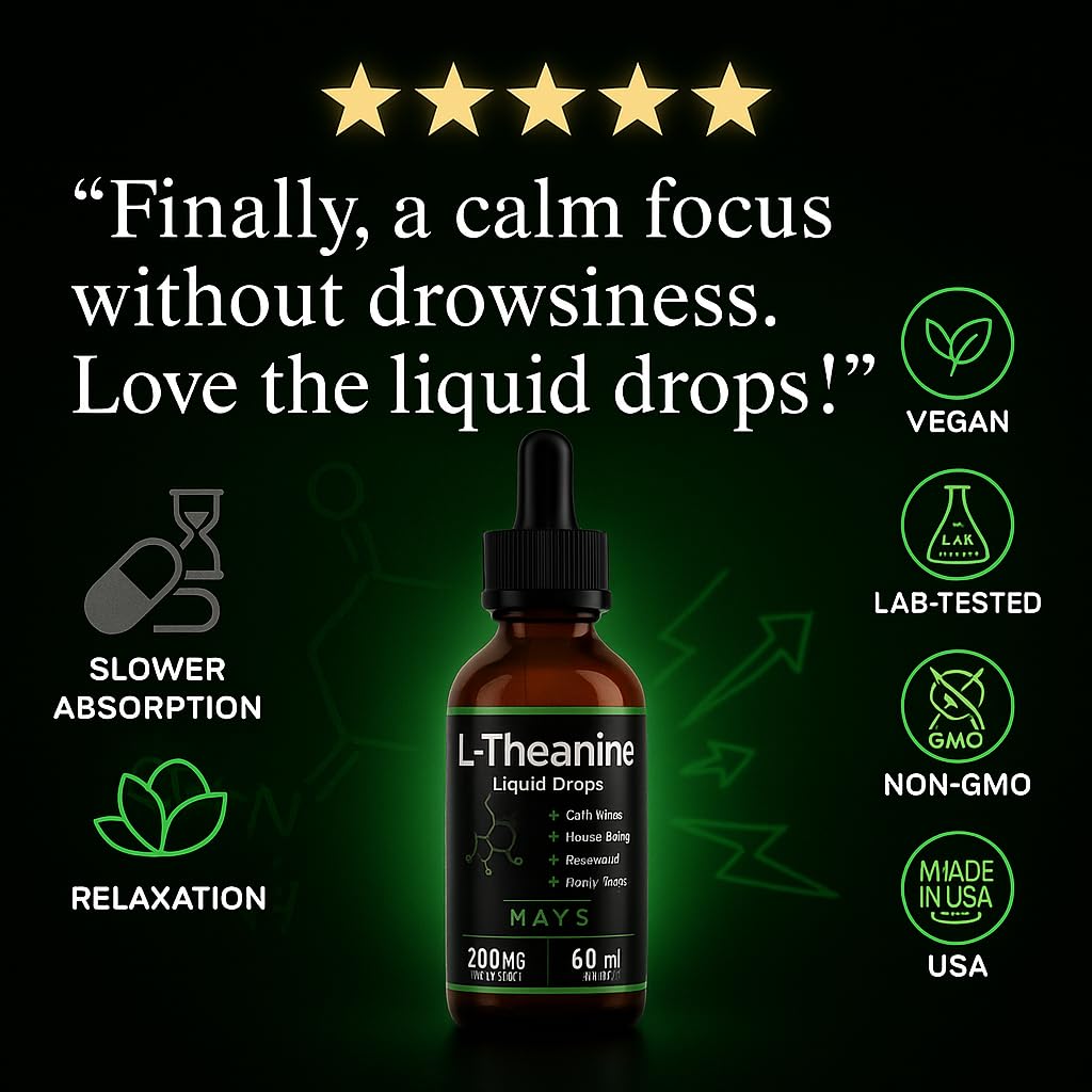 L-Theanine Liquid Drops 200mg