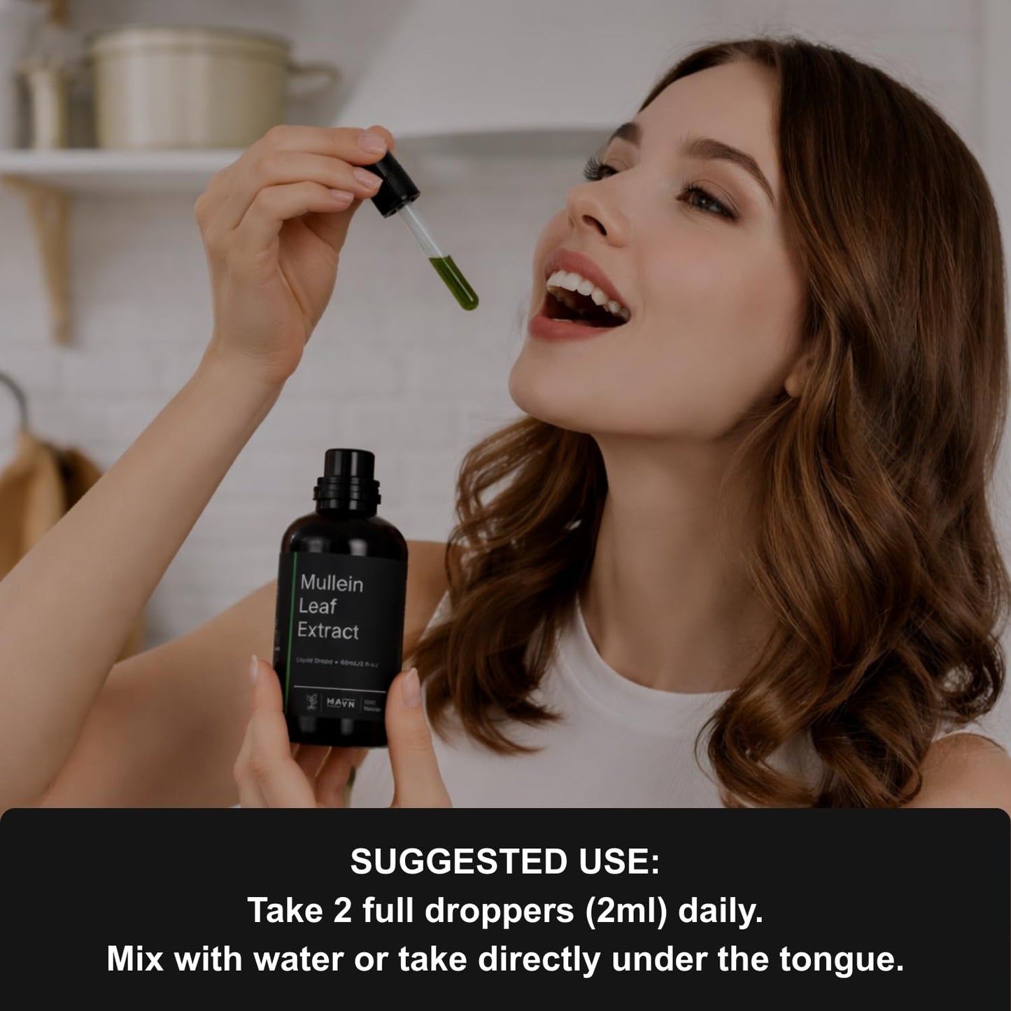 Mullein Leaf Extract Drops