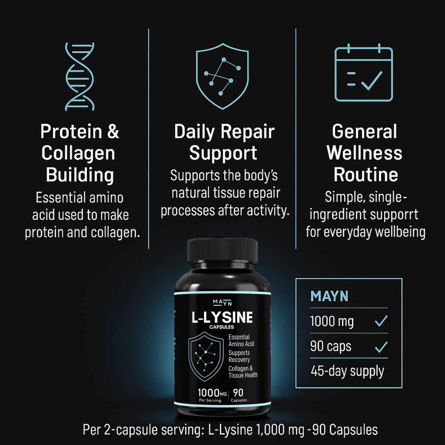 L-Lysine 1000mg