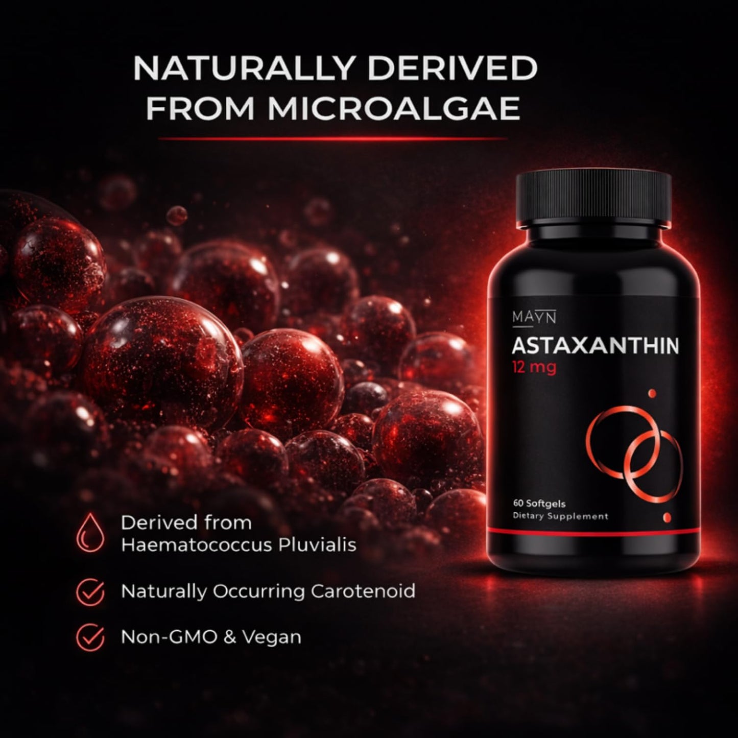 Astaxanthin 12mg – Softgels