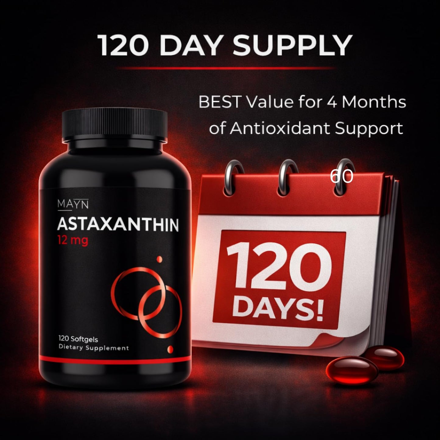 Astaxanthin 12mg