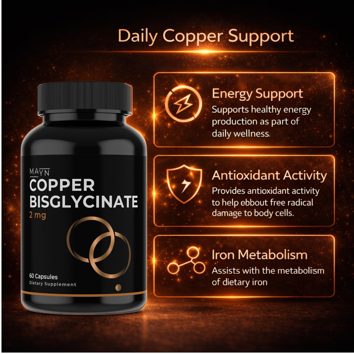 Copper Bisglycinate 2mg