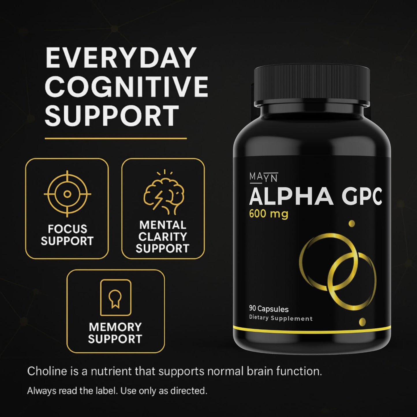 Alpha GPC 600mg