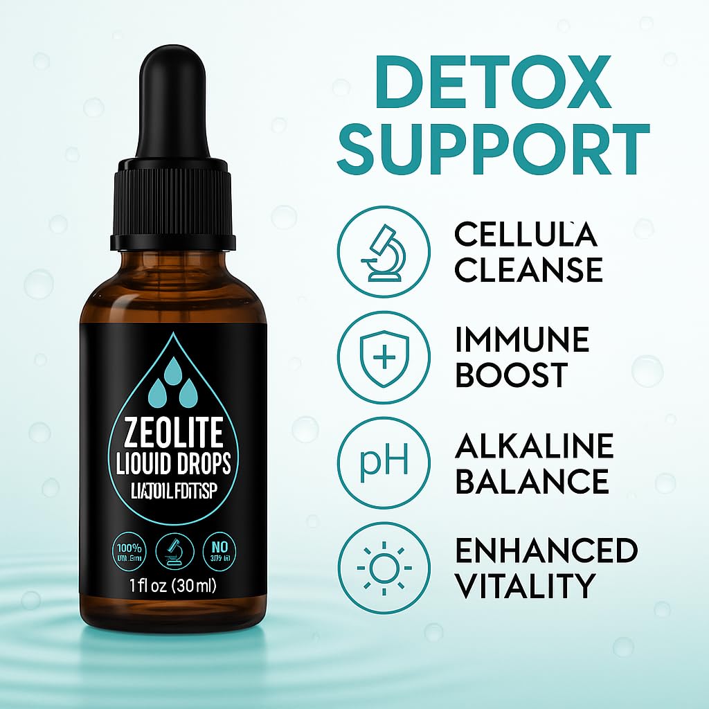 Zeolite Detox Liquid Drops